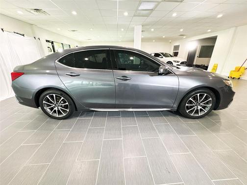 Modern Steel Metallic 2018 Acura TLX Technology