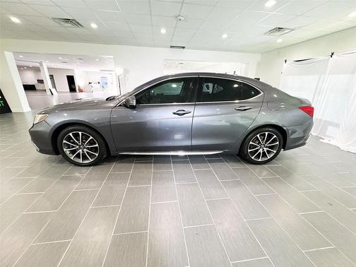 Modern Steel Metallic 2018 Acura TLX Technology