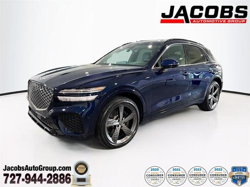 Adriatic Blue 2023 Genesis GV70 2.5T AWD