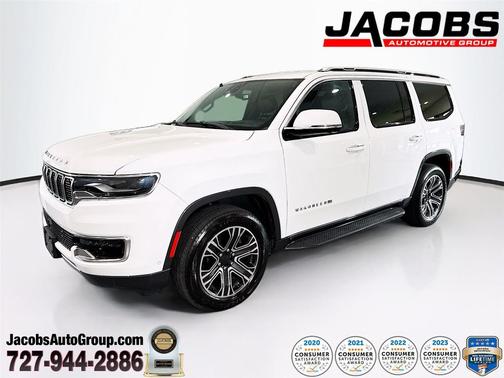 Bright White Clearcoat 2022 Jeep Wagoneer Series III 4x4