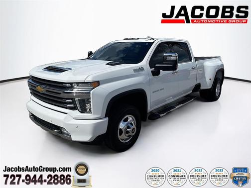 Summit White 2021 Chevrolet Silverado 3500 High Country