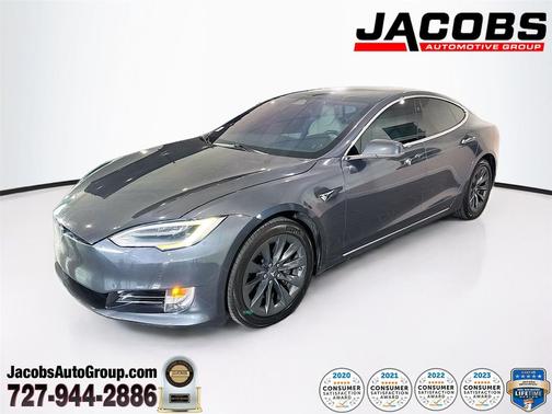Midnight Silver Metallic 2019 Tesla Model S 75D