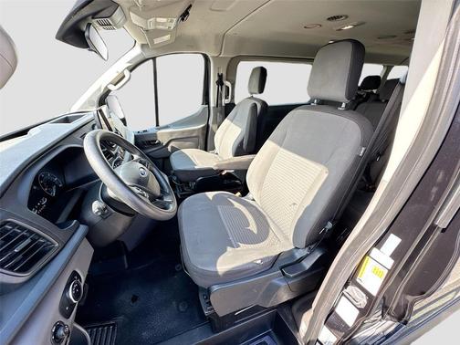 Agate Black Metallic 2021 Ford Transit-350 XLT