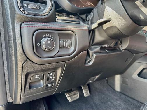 Bright White Clearcoat 2025 RAM 1500 RHO Crew Cab 4x4 5'7' Box