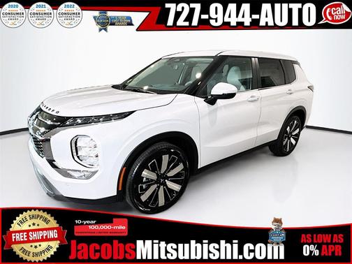 White Diamond 2026 Mitsubishi Outlander SE 2.5 2WD