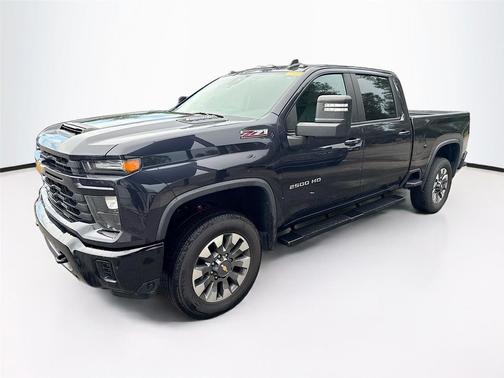 Dark Ash Metallic 2024 Chevrolet Silverado 2500 Custom