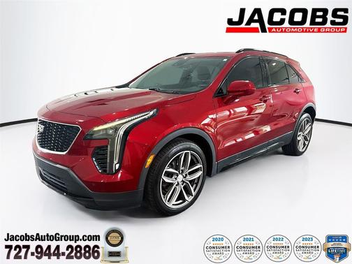 Red Horizon Tintcoat 2019 Cadillac XT4 Sport