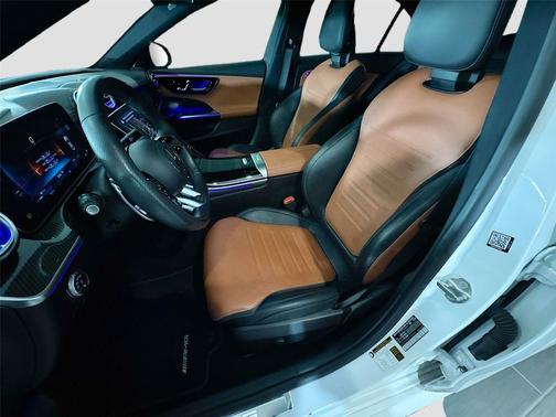 MANUFAKTUR Moonlight White Metallic 2023 Mercedes-Benz AMG C 43 4MATIC