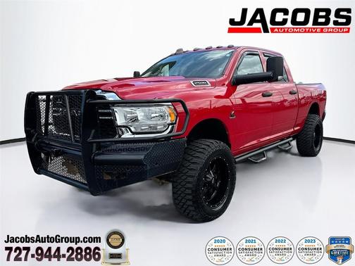 Flame Red Clearcoat 2020 RAM 2500 Tradesman Crew Cab 4x4 6'4' Box