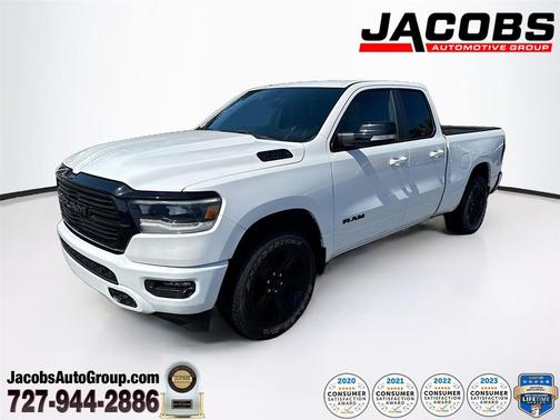 Bright White Clearcoat 2021 RAM 1500 Big Horn/Lone Star