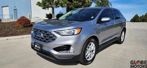 Iconic Silver 2021 Ford Edge SEL