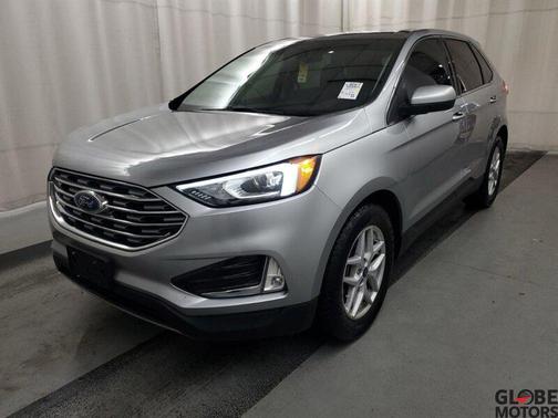 Iconic Silver 2021 Ford Edge SEL
