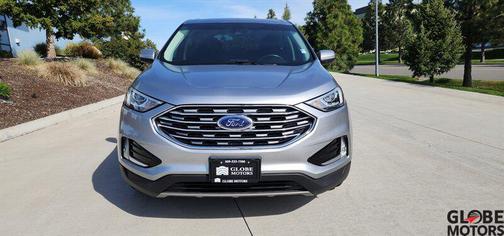 Iconic Silver 2021 Ford Edge SEL