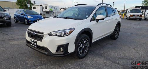 Crystal White Pearl 2018 Subaru Crosstrek 2.0i Premium
