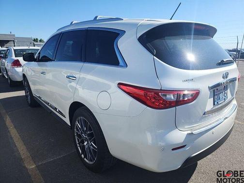 Moonlight White 2013 INFINITI JX35 Base