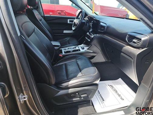 Stone Gray 2021 Ford Explorer Limited