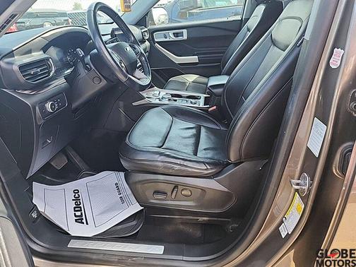 Stone Gray 2021 Ford Explorer Limited