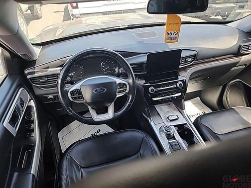 Stone Gray 2021 Ford Explorer Limited