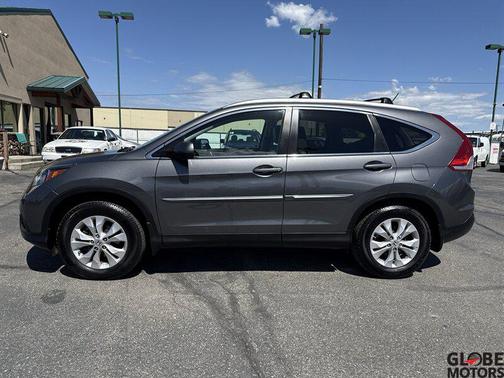 Alabaster Silver Metallic 2013 Honda CR-V EX-L