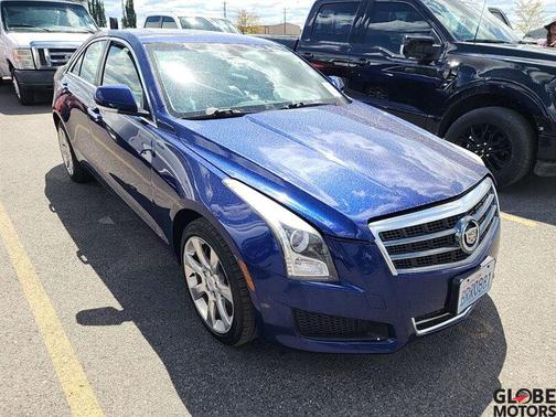 Opulent Blue Metallic 2014 Cadillac ATS 2.0L Turbo Luxury