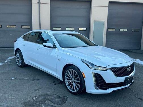 Summit White 2022 Cadillac CT5 Premium Luxury AWD