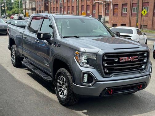 Steel Metallic 2021 GMC Sierra 1500 AT4