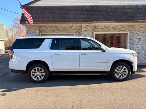 Summit White 2023 Chevrolet Suburban Premier