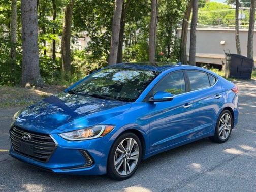 Electric Blue 2017 Hyundai ELANTRA Limited
