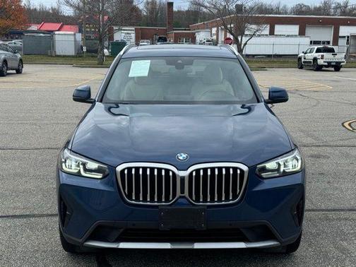 Blue 2022 BMW X3 xDrive30i