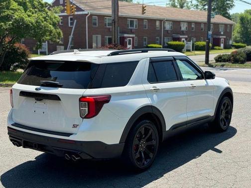 White Metallic 2020 Ford Explorer ST