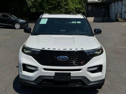 White Metallic 2020 Ford Explorer ST