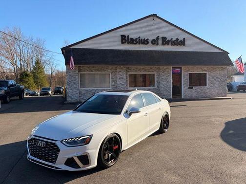 Glacier White Metallic 2020 Audi S4 3.0T Premium Plus