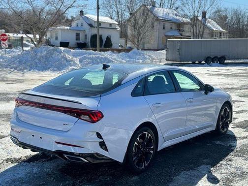 Glacial White Pearl 2024 Kia K5 GT-Line