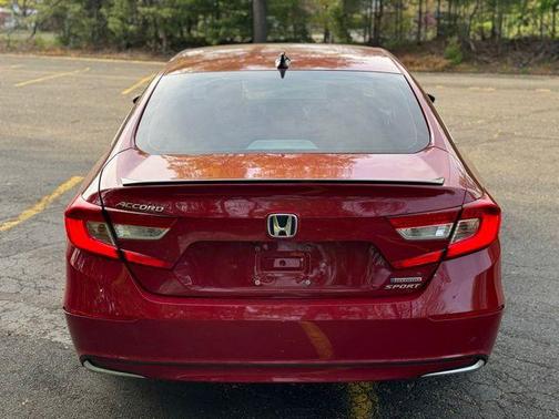 Red 2022 Honda Accord Hybrid Sport