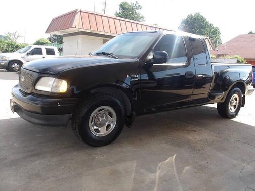 Black Clearcoat 2003 Ford F-150 XLT SuperCab Flareside