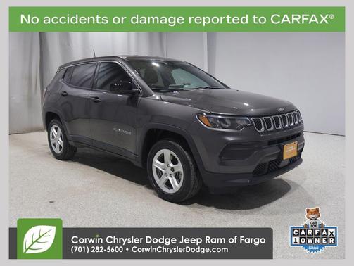 Granite Crystal Metallic Clearcoat 2023 Jeep Compass Sport