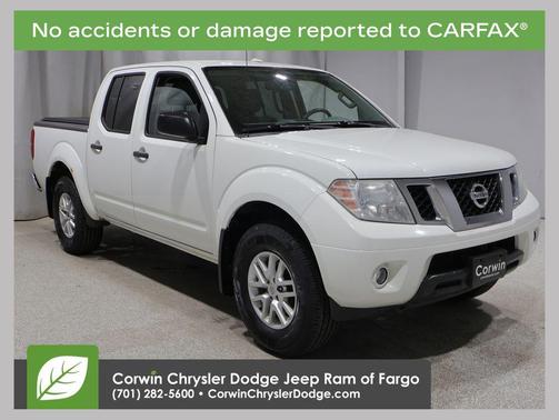 Glacier White 2015 Nissan Frontier SV