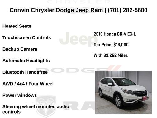 2016 Honda CR-V EX-L