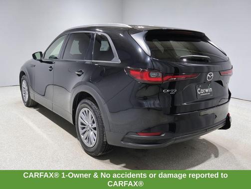 Jet Black Mica 2024 Mazda CX-90 3.3 Turbo Preferred Plus
