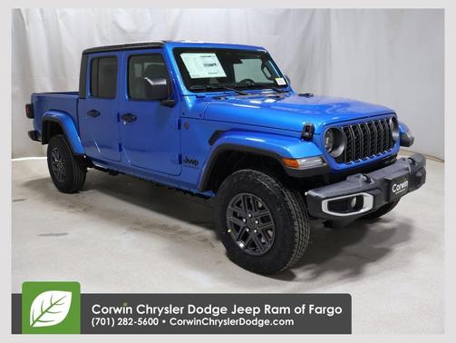 Hydro Blue Pearlcoat 2026 Jeep Gladiator Sport S
