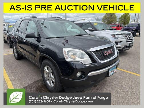 Carbon Black Metallic 2012 GMC Acadia SLE