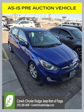 Marathon Blue Pearl 2013 Hyundai Accent SE