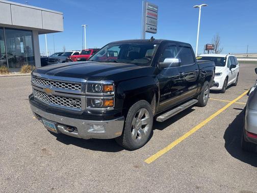 Black 2015 Chevrolet Silverado 1500 LTZ