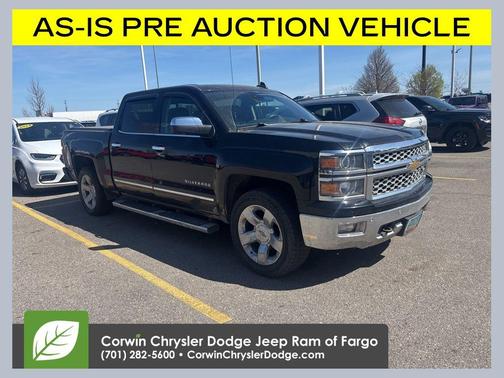 Black 2015 Chevrolet Silverado 1500 LTZ