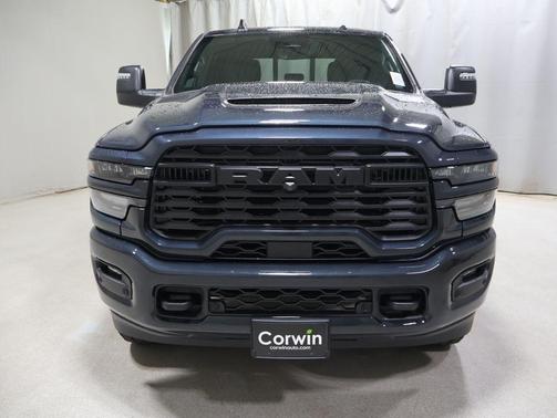 Forged Blue Metallic 2026 RAM 2500 Black Express Crew Cab 4x4 6'4' Box
