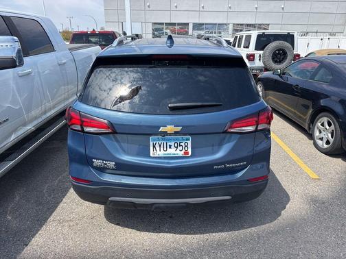 Lakeshore Blue Metallic 2024 Chevrolet Equinox Premier w/1LZ