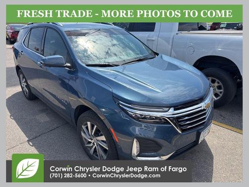 Lakeshore Blue Metallic 2024 Chevrolet Equinox Premier w/1LZ
