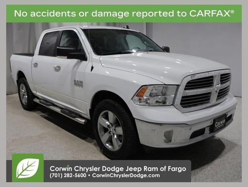 Bright White Clearcoat 2018 RAM 1500 Big Horn