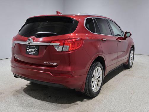 Chili Red Metallic 2017 Buick Envision Essence