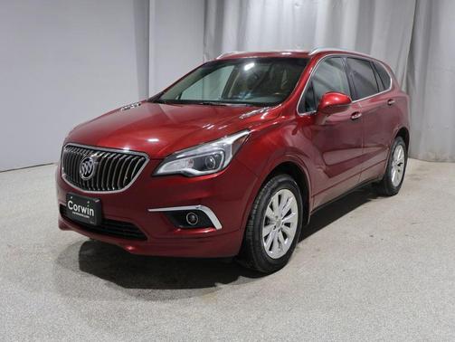 Chili Red Metallic 2017 Buick Envision Essence